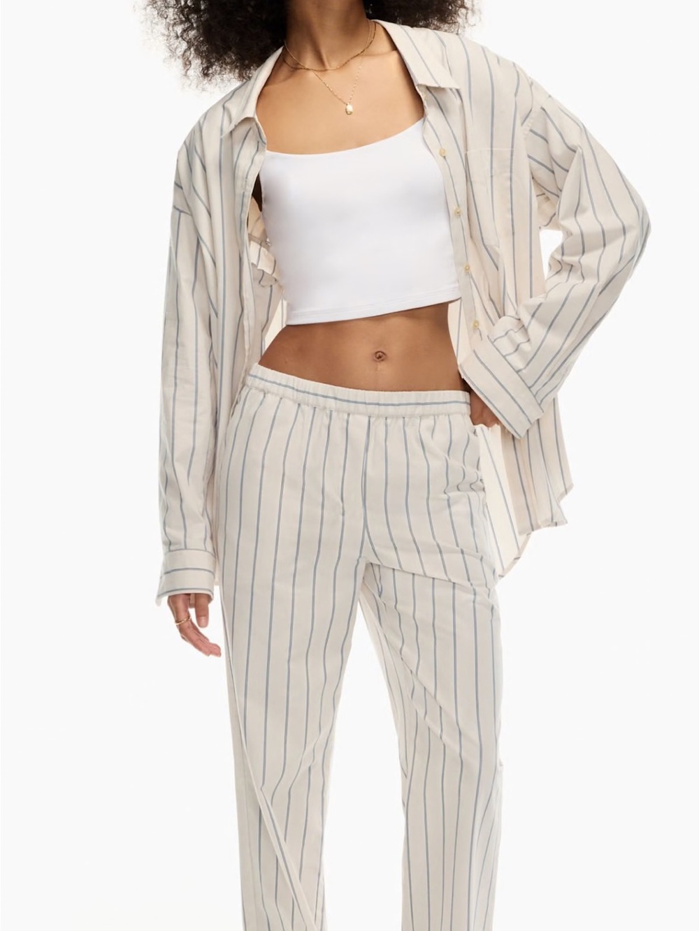 ARITZIA SUMMER COSTAL BOARDWALK PANT WITH STRIPES SIZE SMALL - Picture 2 of 5